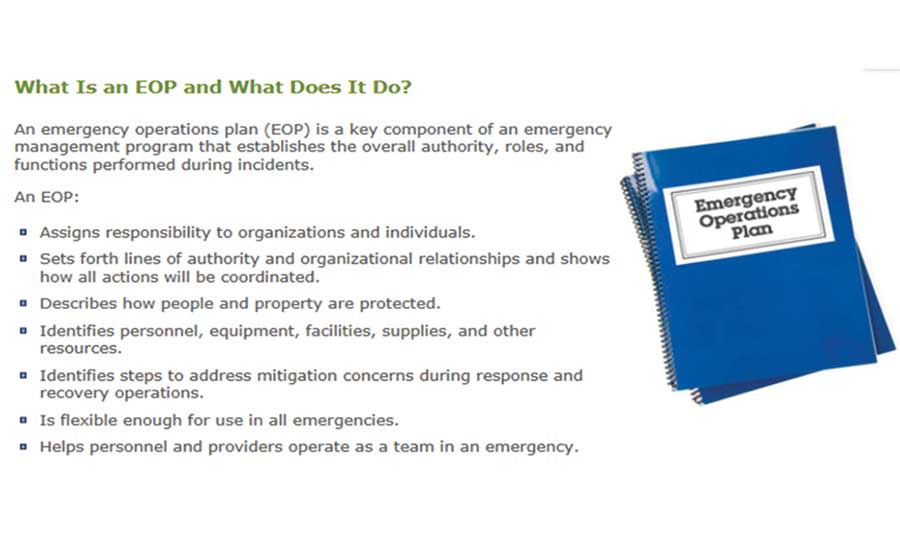 The FEMA “Developing and Maintaining Emergency Operations Plans - Comprehensive Preparedness Guide (CPG) 101”