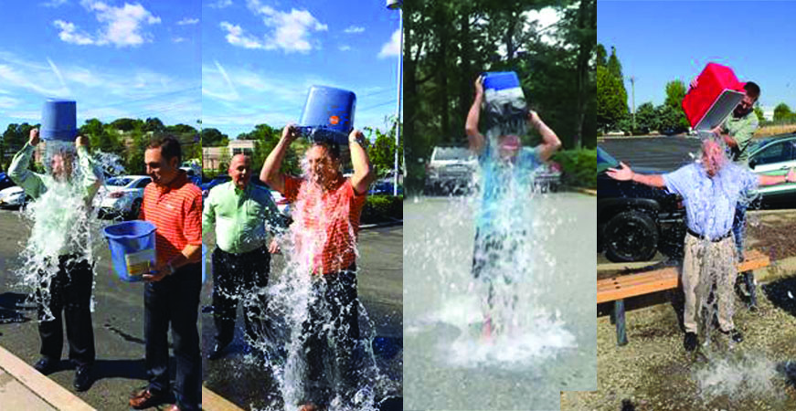 TRI-ED executives take part in the 2014 ALS Ice Bucket CHallenge