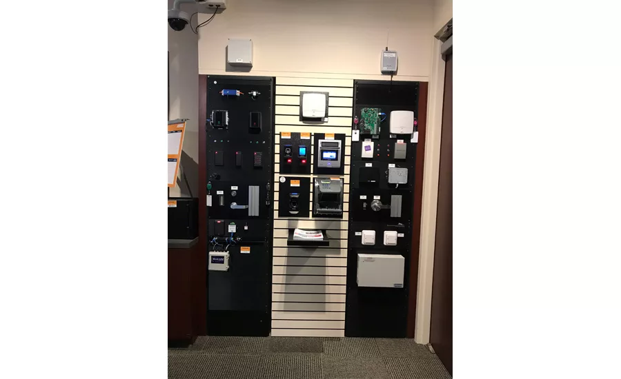 Access Control Wall Anixter Media Day SDM October 2017