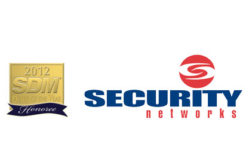 Dealer of the Year Honoree logo and Security Networks logo