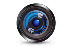 Security camera lens