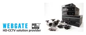 WEBGATE is the leading company of HD-CCTV