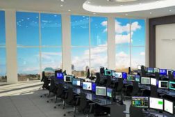 Security monitoring room