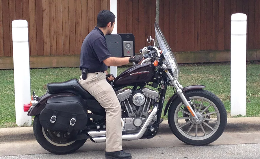 Outdoor security, potential trespassers
