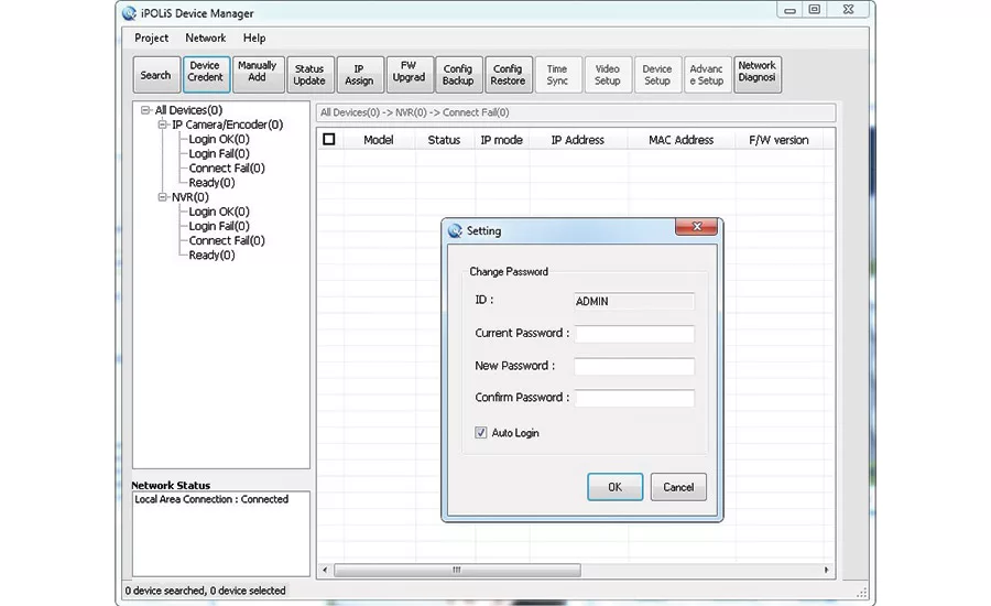 Samsung iPOLiS Device Manager
