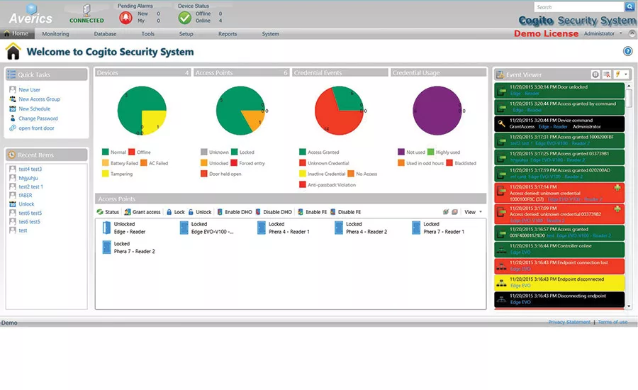 Cogito Dashboard