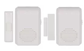 STI Wireless Chimes; wireless doorbell chime, wireless entry alert, entry alert