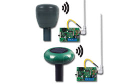 Wireless Battery or Solar Driveway Monitor with Single Channel Slave Receiver
