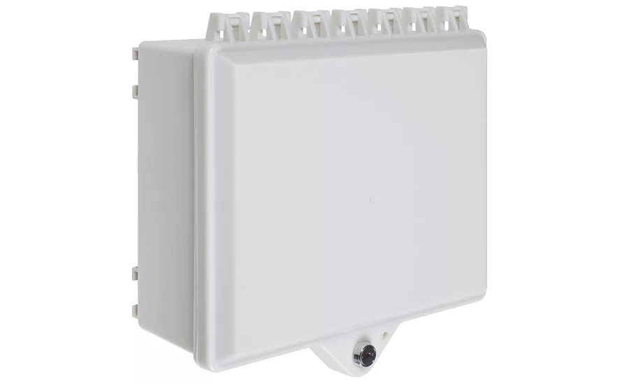 white polycarbonate outdoor enclosures