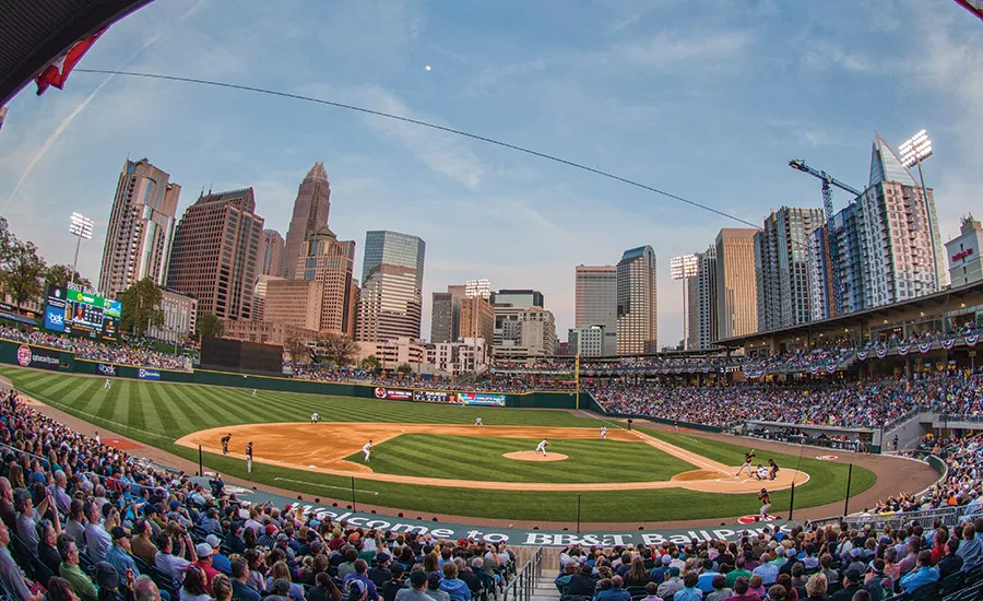 NCS4 GOLDEN EAGLE AWARD NOMINEE – GENETEC Sports venue: BB&T Ballpark, Charlotte, N.C.
