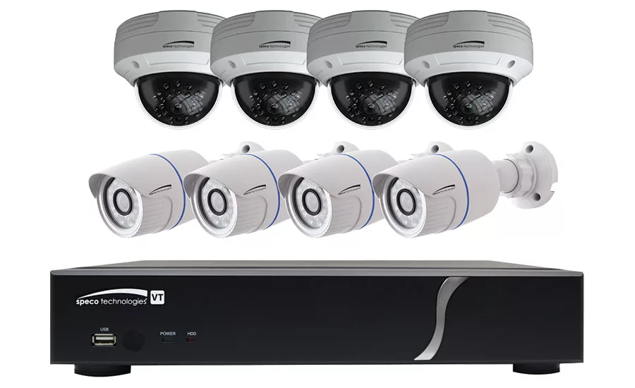 Speco Technologies’ HD-TVI kits; video surveillance