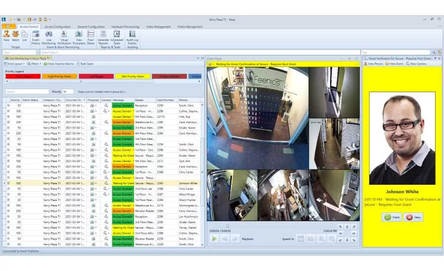 Feenics Hanwha integration