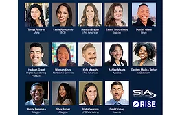 RISE SIA 2023 scholarship recipients 
