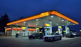 gas station
