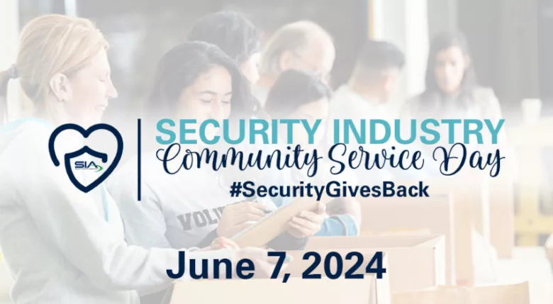 SIA to Hold Inaugural Security Industry Community Service Day | SDM ...
