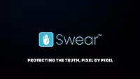 SWEAR logo on black screen SWEAR logo on black screen
