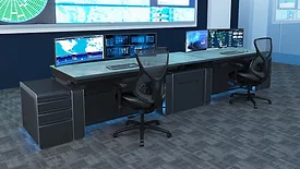 Winsted Pinnacle control room setup