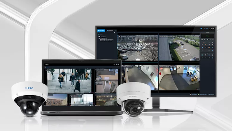 Genetec SaaS on desktop and mobile