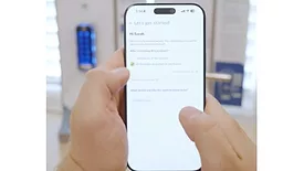 Hands holding a phone.