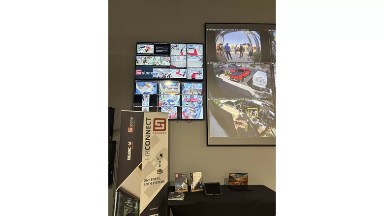 Stone Security ISC West Event Display Wall