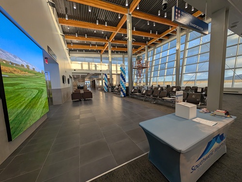 SW Wyoming Airport Interior