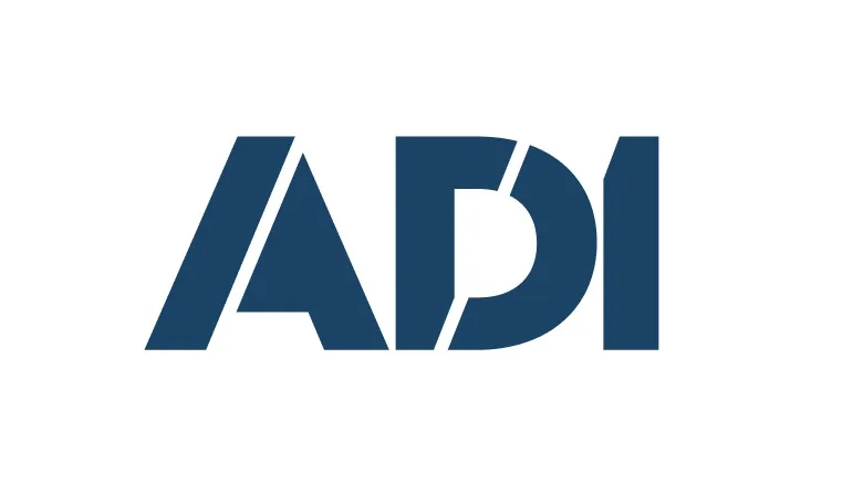 ADI Logo White Background