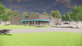 image of PDT Wixom facility rendering
