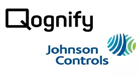 image of the Qognify & the Johnson Controls logo