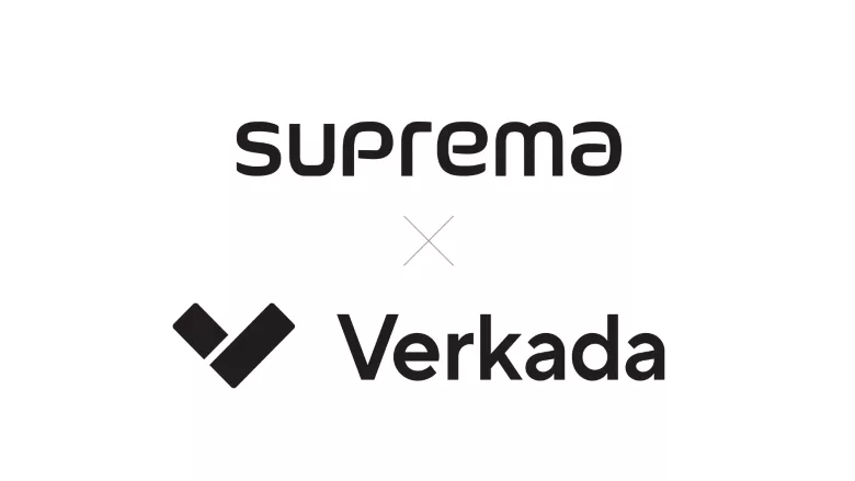 Image of the Suprema and Verkada logos.