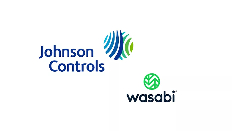 Image of the Wasabi & Johnson Controls logos.