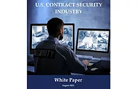 image of the cover of the US Contract Security Industry 2023 white paper
