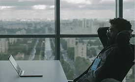 office window