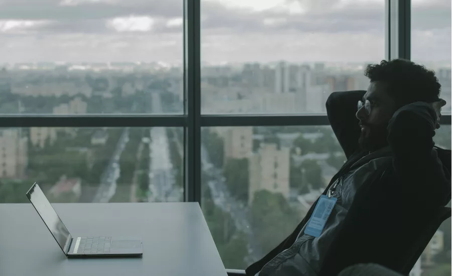 office window