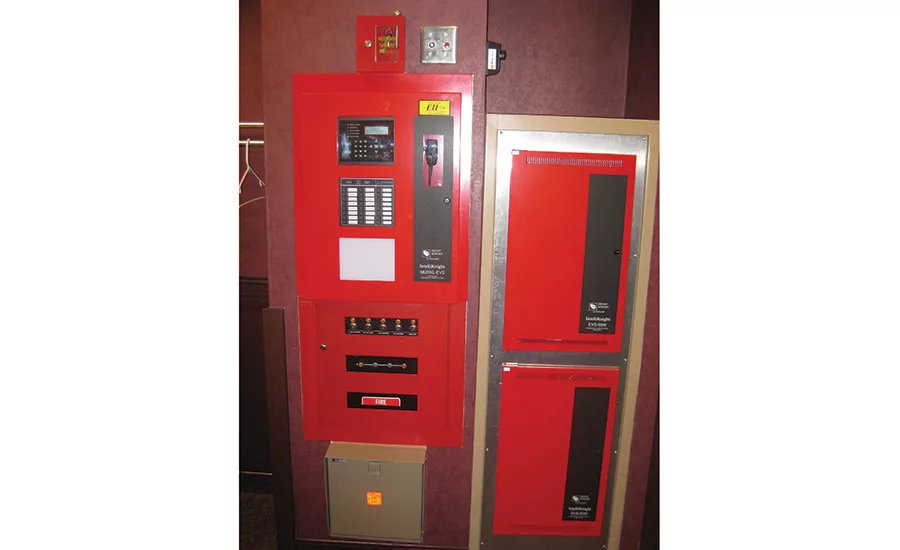 Fire systems, which often have in-building emergency notification systems