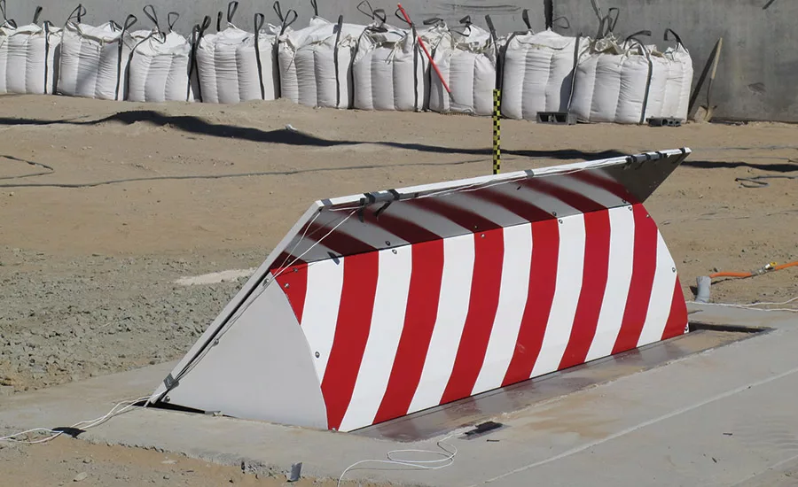 Fast-Close Barrier Created For High-Traffic Locations
