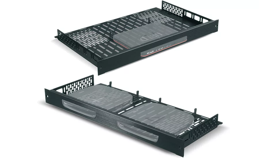 Custom Rackshelf Supports Multiple Device Mounting
