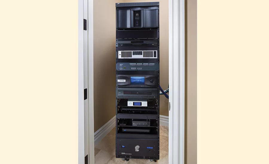 Hidden-rack