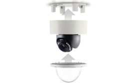 the MegaDome 4K/1080p dual-mode indoor/outdoor dome camera series