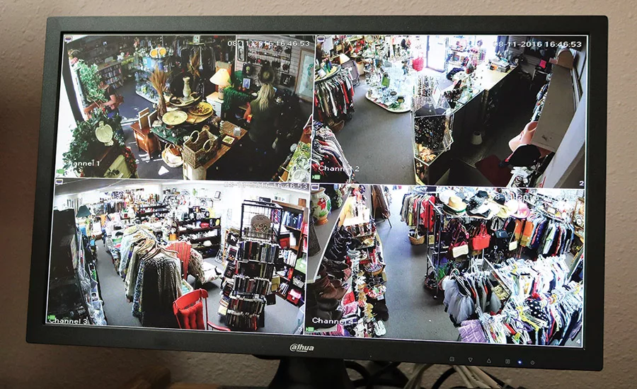 CCTV-monitor
