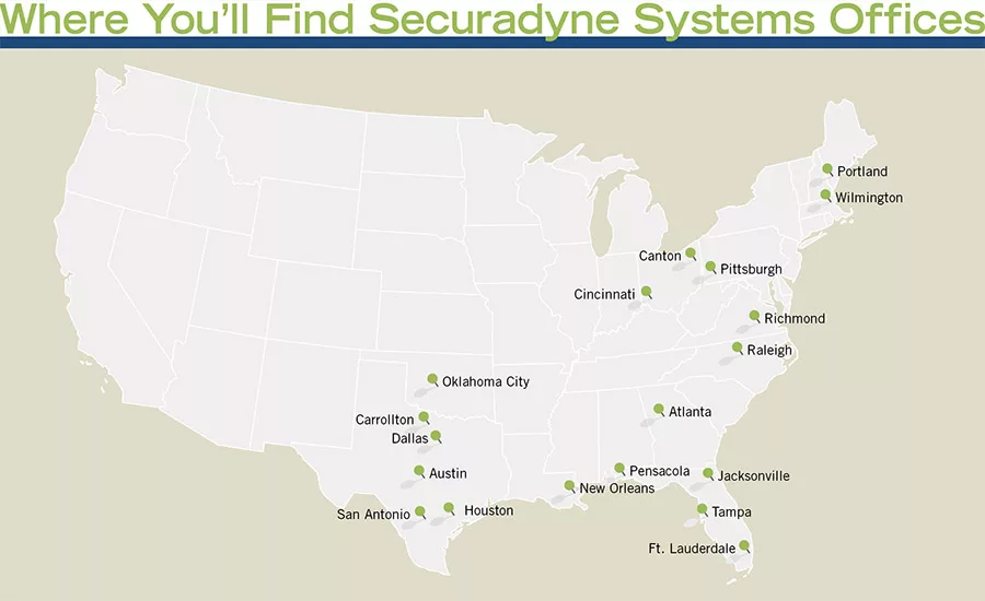 Where You’ll Find Securadyne Systems Offices