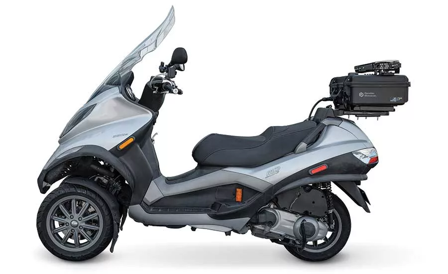 License Plate Recognition Unit Is Designed To Be Mounted On A Scooter Or Motorbike