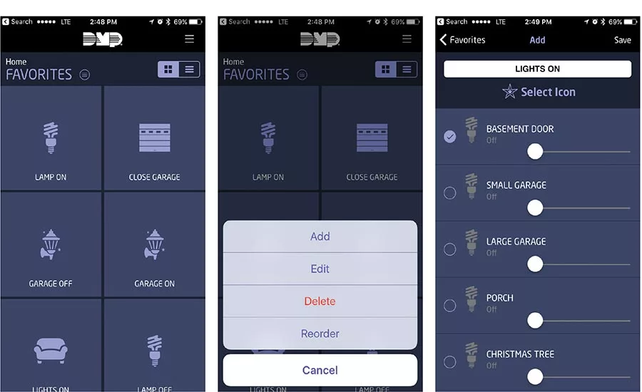 Dealers or end users can use a smartphone app to customize DMP’s interface with Amazon Alexa