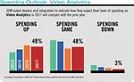 Video analytics appears to be in a holding pattern this year, with no more than a 3-percentage-point