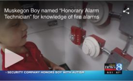 Security Company Honors Boy With Autism