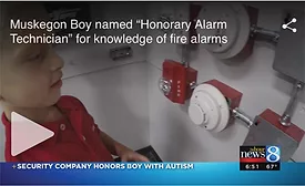 Security Company Honors Boy With Autism