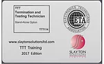 The “Termination and Testing Technician” self-study flash driveA offers complete training in the various techniques