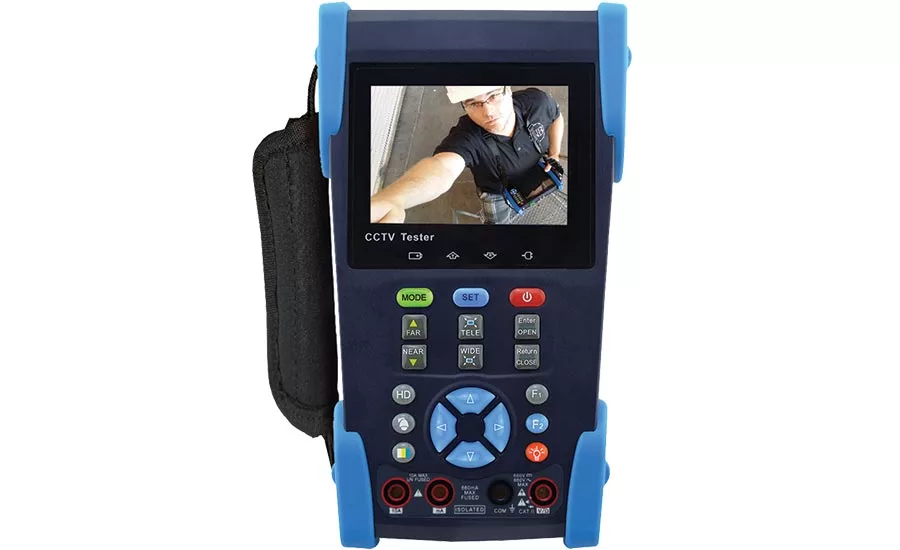 Tester Displays Video From HDoC & Analog Cameras