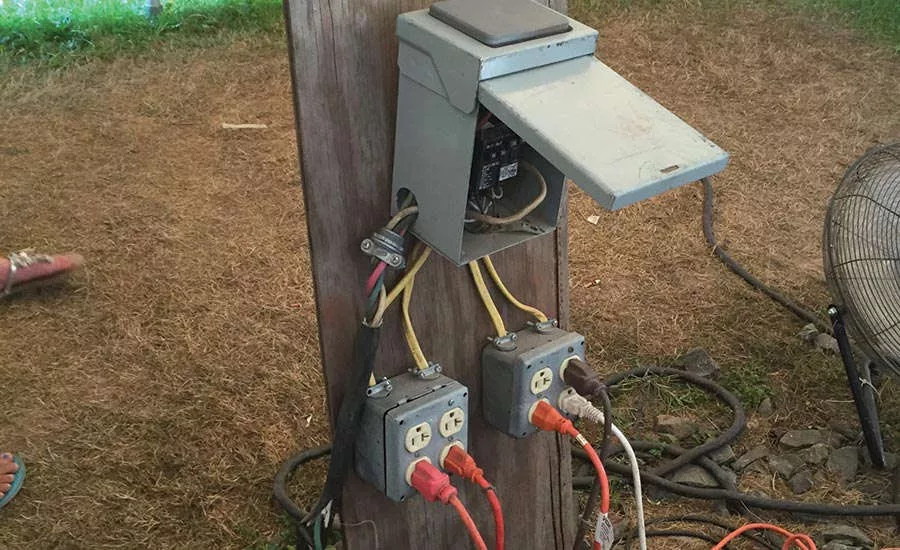 a home under construction for an alarm system or other low voltage system