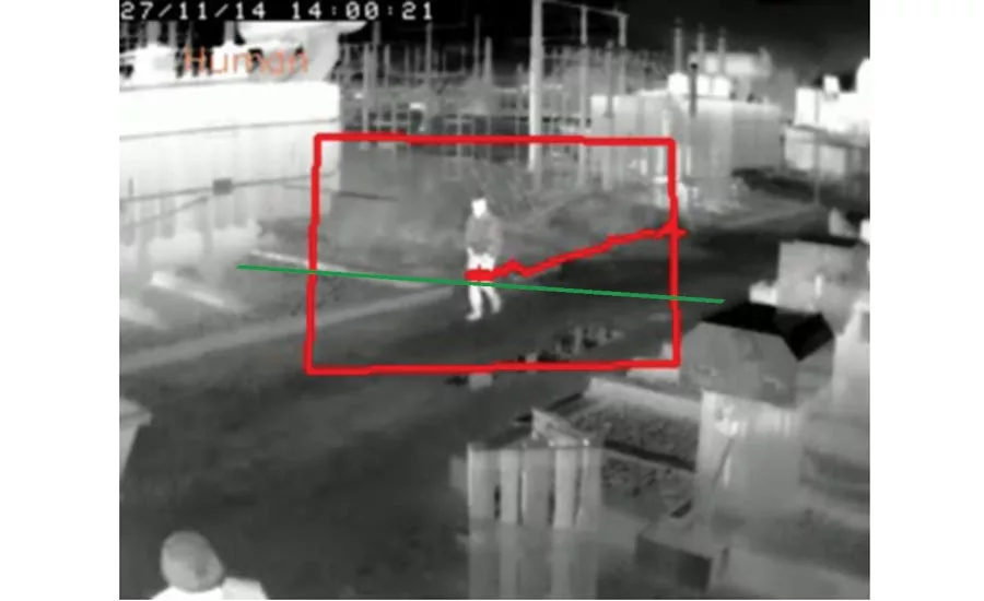 Combining thermal cameras with analytics allows operators to determine not only when an individual enters a particular area, but also in which direction they are headed