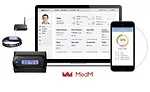 Medical monitoring systems use hubs at a patient’s home and the healthcare provider’s office